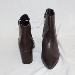 FINAL PRICE DROP!! NTW Dark Brown Heeled Boots 9